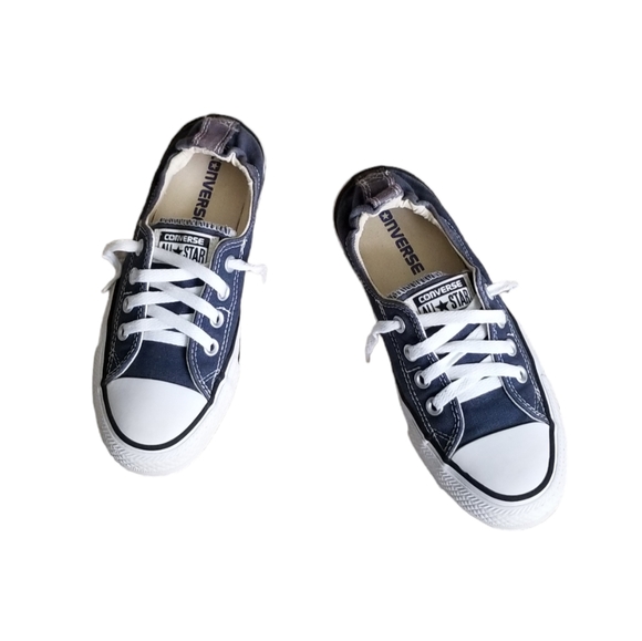 Converse Chuck Taylor All Star CTAS Shoreline Slip Womens Size 6.5 Navy Blue - Picture 8 of 12